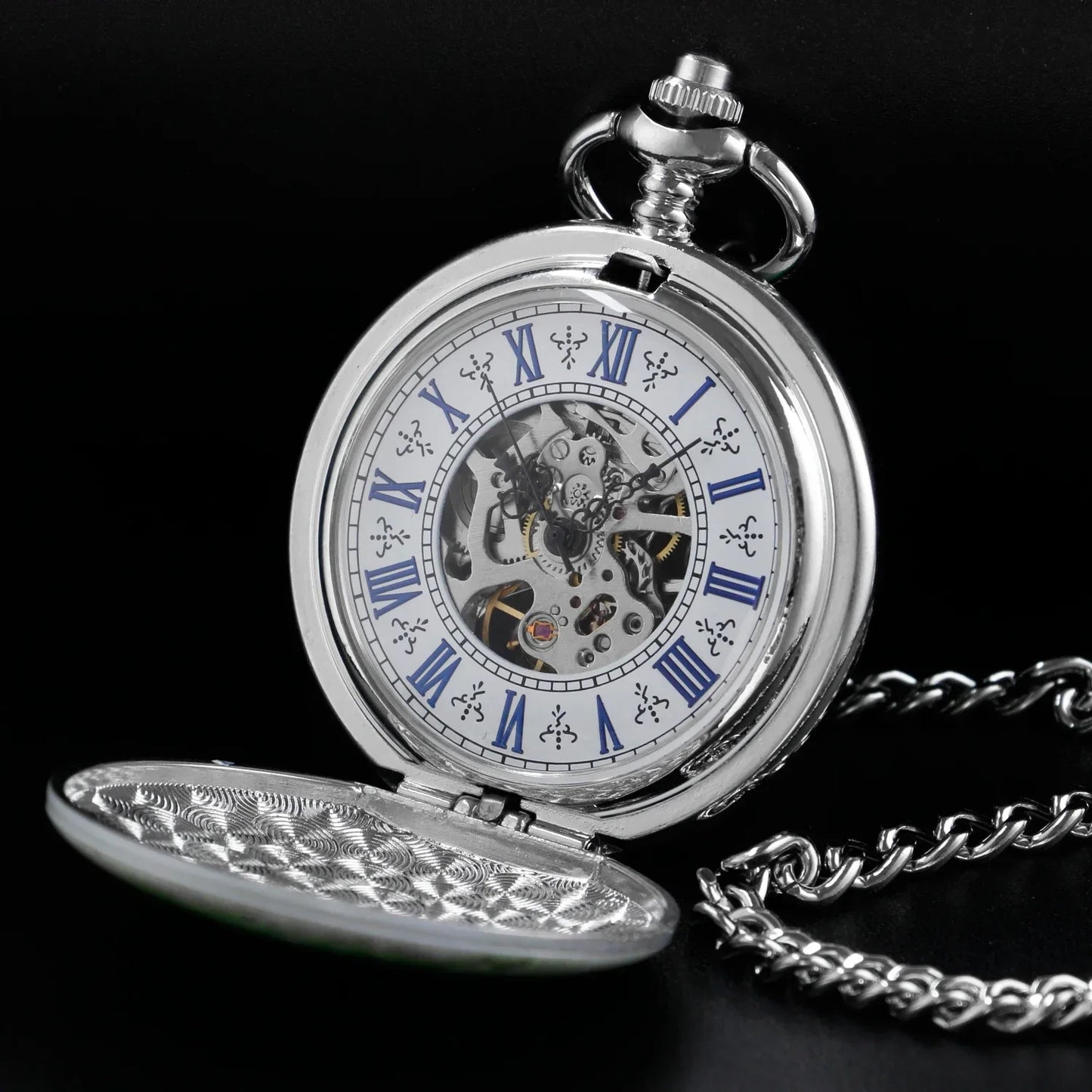 Classic Men's and Women Pocket Watches Birthday Gift Antique Mechanical Pocket Watch Retro Watch PJX1627