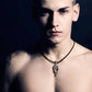 Necklace Pendant Real 925 Sterling Silver Men Women Naked Girl Design Free Leather Rope Chain Vintage Fashion Jewelry 2024 P91