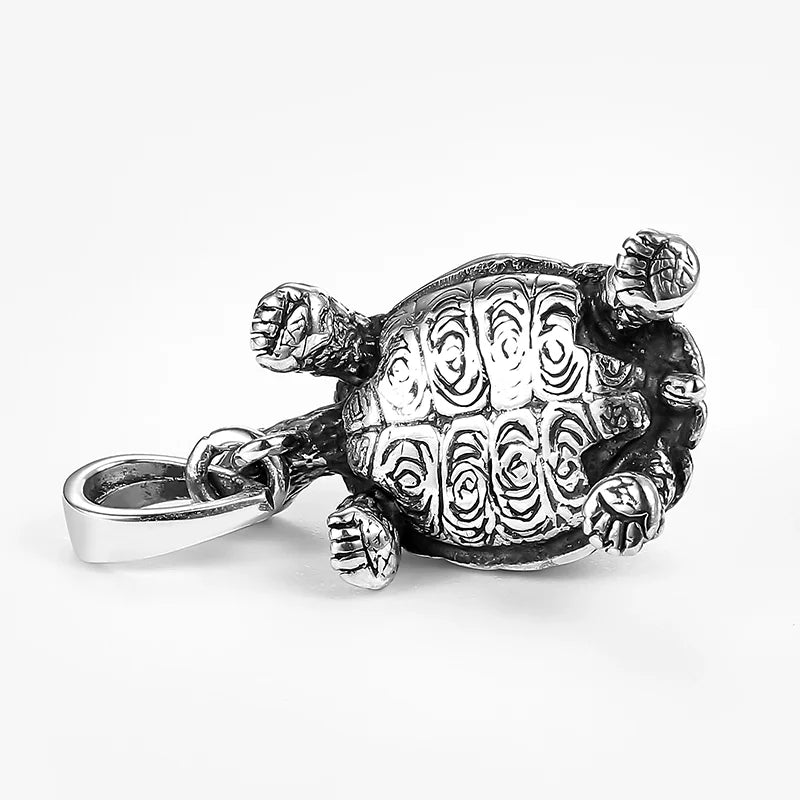 Necklace Pendant Real 925 Sterling Silver Stereoscopic Animals Turtle Luxury Brand Fine Jewelry Woman Man 2025 Envíos Gratis P31