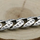 Pure Silver Personalized Versatile Trendy Star Bracelet Men's Bracelet Simple Thai Silver Retro Punk Style Hip Hop Bracelet Deco