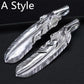 Pendant 100% Sterling Silver 925 Feather Eagle's Claw Luxury Jewellery Woman Man 2025 New Trend High Quality Necklace Pendant P3