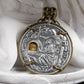 Necklace Pendant 925 Sterling Silver Holy Grail Wandering Coin Knight Sword Drawing Mechanism Women Man Luxury Jewelry 2025 P46