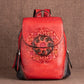COSMO Fashion Backpack Retro Genuine Leather . Handmade Vintage Bag
