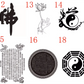 BOCAI S999 Sterling Silver Charms Pendants for Women Men New Fashion Solid Zodiac Tiger Square Punk Jewelry Amulet Wholesale