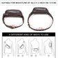 COSMO Men's Genuine Leather  for Travel & Sports Anti-Theft Phone Pouch