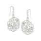 2025 Floral Filigree 925 Sterling Silver Drop Earrings Vintage Hollow Carved Design Fine Jewelry for Women Daily Elegant Style